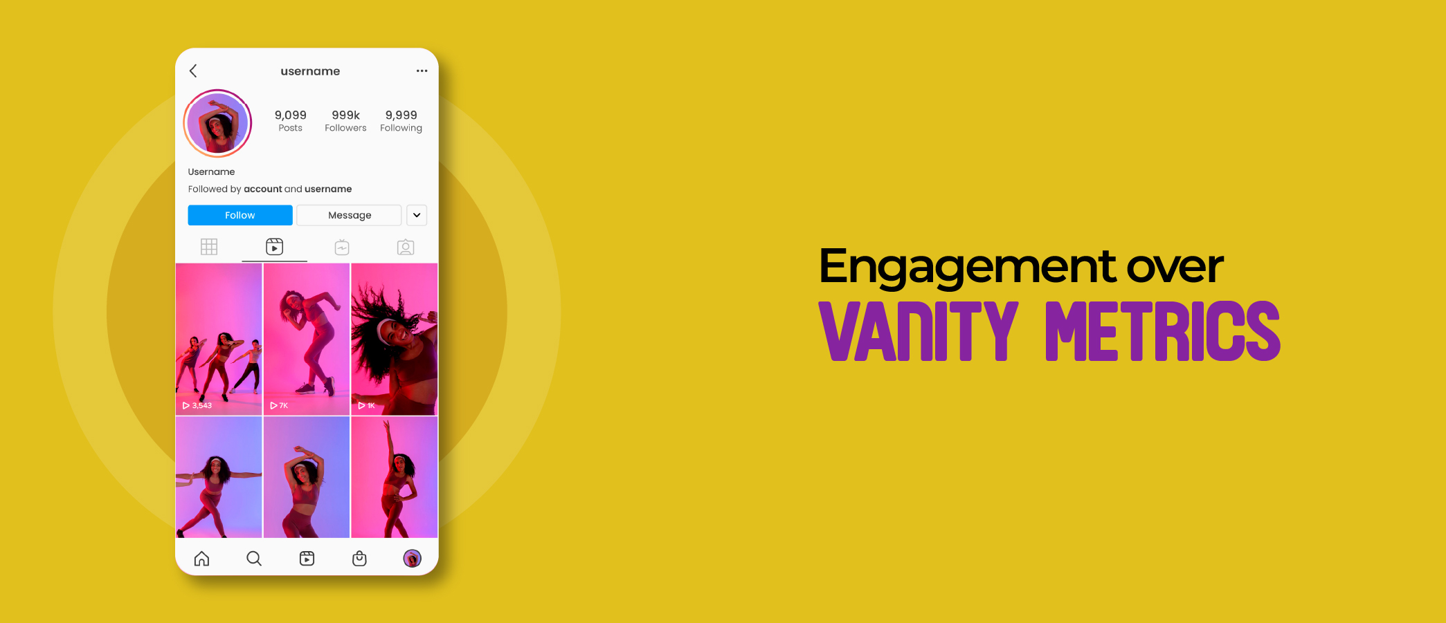 Engagement over Vanity Metrics